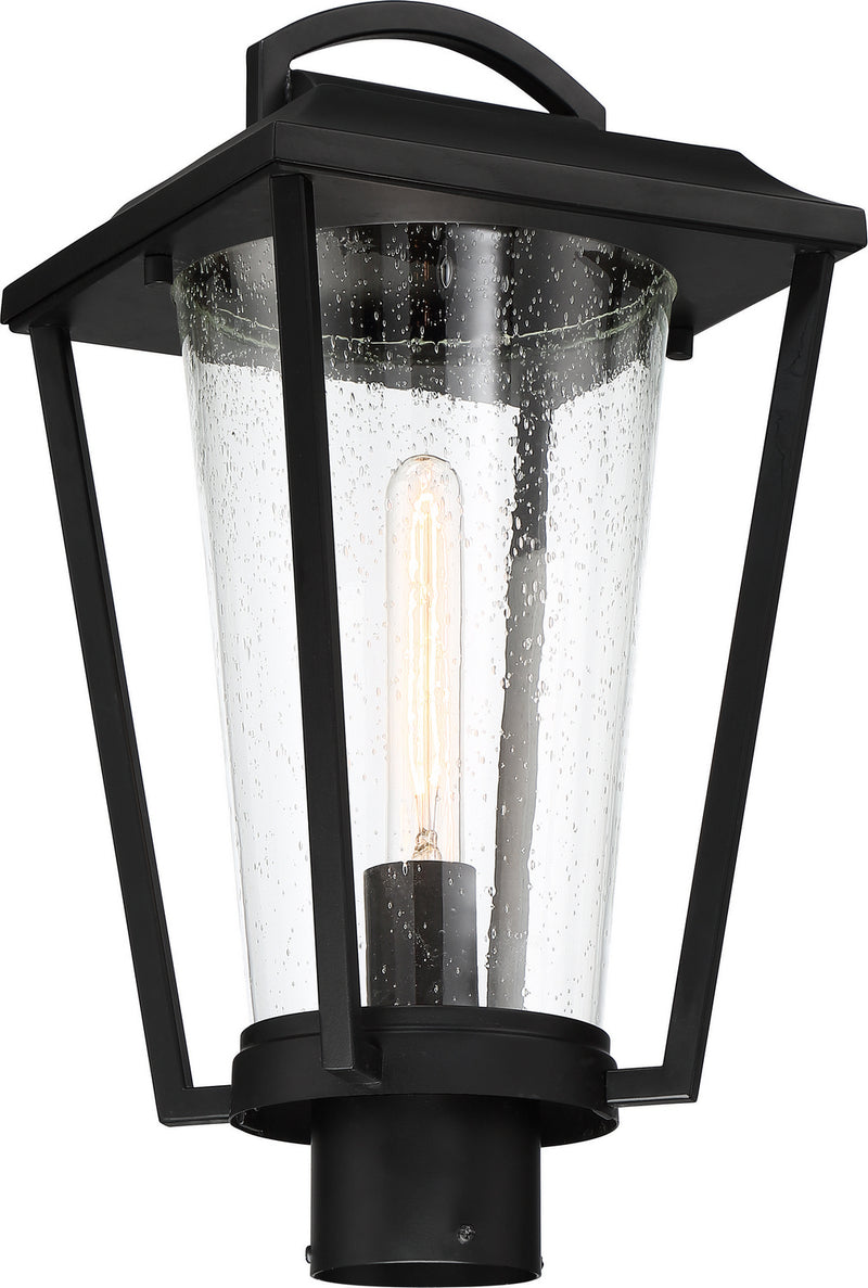 Nuvo Lighting 60-6513 One Light Post Lantern, Aged Bronze / Brass