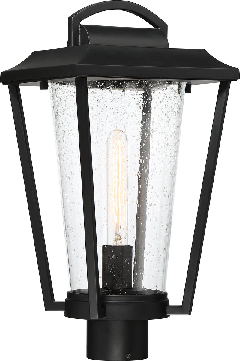 Nuvo Lighting 60-6513 One Light Post Lantern, Aged Bronze / Brass