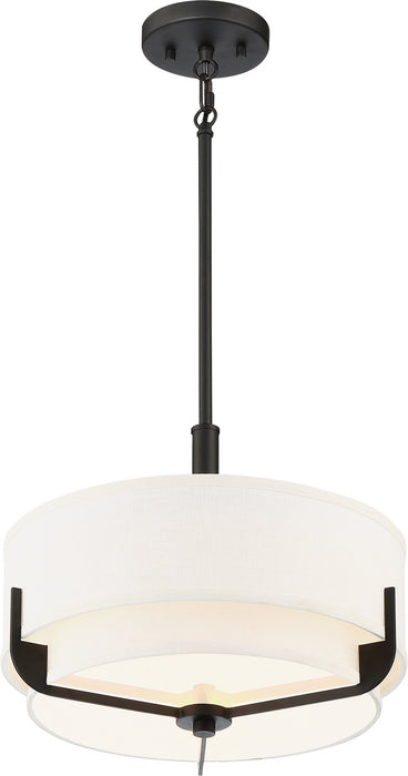 Nuvo Lighting 60-6543 Three Light Pendant, Aged Bronze