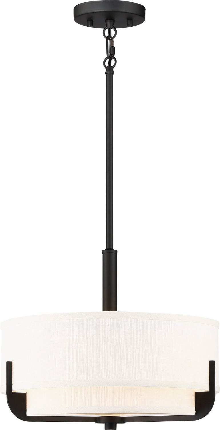 Nuvo Lighting 60-6543 Three Light Pendant, Aged Bronze