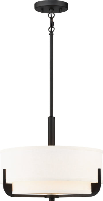 Nuvo Lighting 60-6543 Three Light Pendant, Aged Bronze