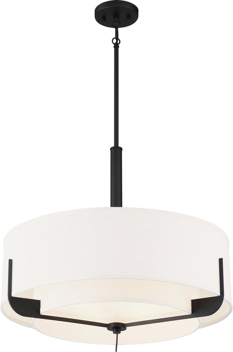 Nuvo Lighting 60-6544 Four Light Pendant, Aged Bronze