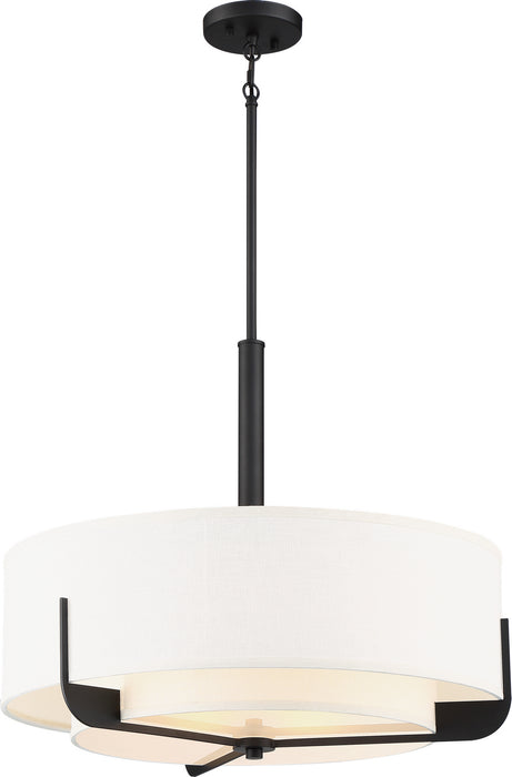 Nuvo Lighting 60-6544 Four Light Pendant, Aged Bronze