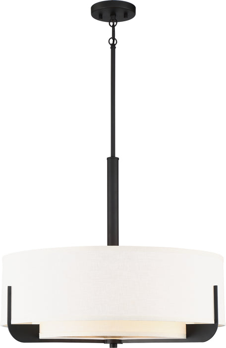 Nuvo Lighting 60-6544 Four Light Pendant, Aged Bronze