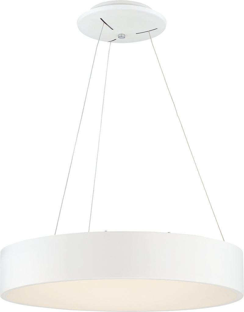 Nuvo Lighting 62-1455 LED Pendant, White