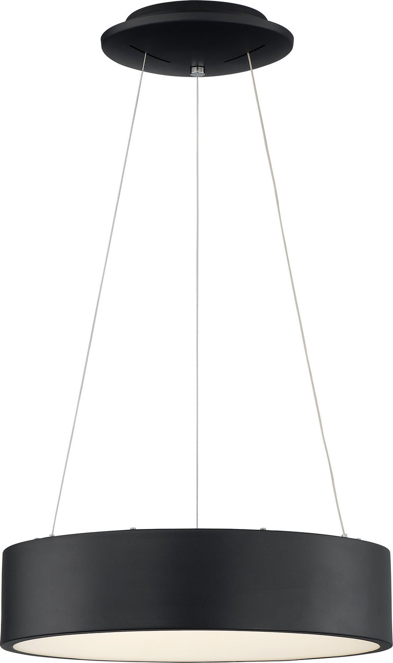 Nuvo Lighting 62-1456 LED Pendant, Black
