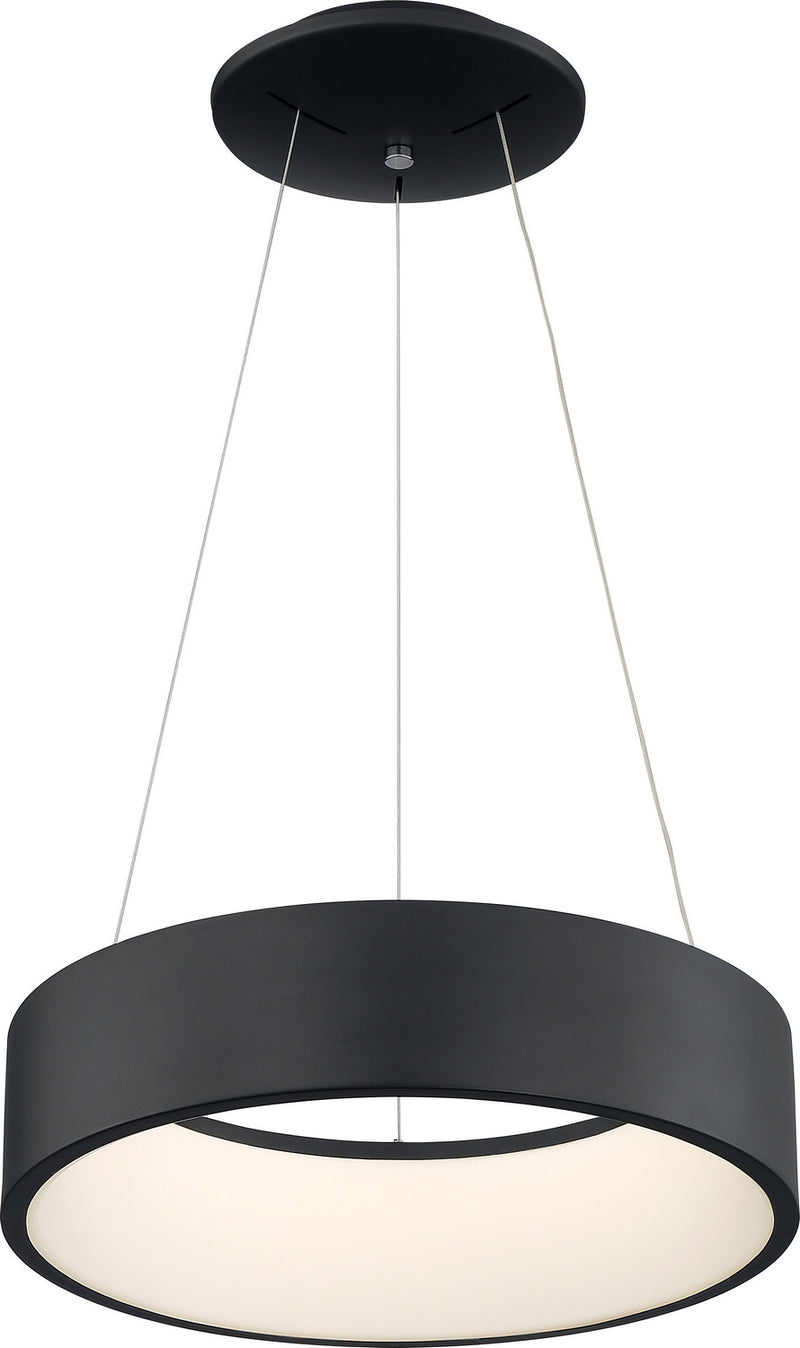Nuvo Lighting 62-1456 LED Pendant, Black