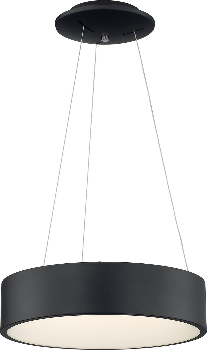 Nuvo Lighting 62-1456 LED Pendant, Black