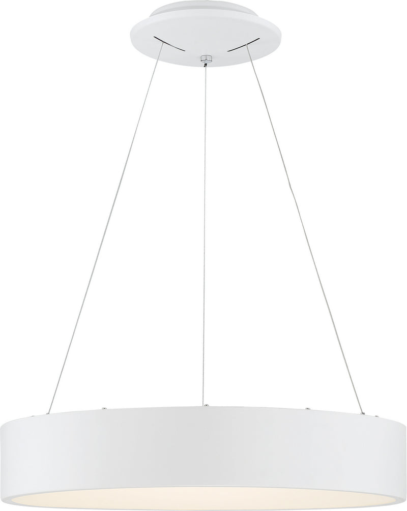 Nuvo Lighting 62-1457 LED Pendant, White