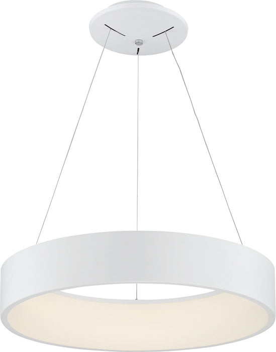 Nuvo Lighting 62-1457 LED Pendant, White