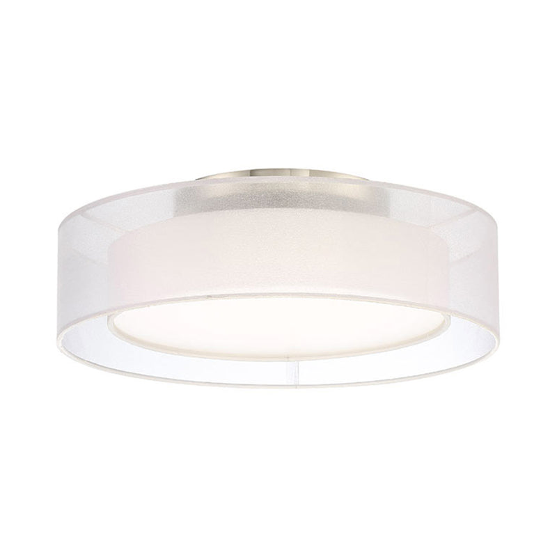 Modern Forms FM-16818-BN LED Semi-Flush Mount, Brushed Nickel