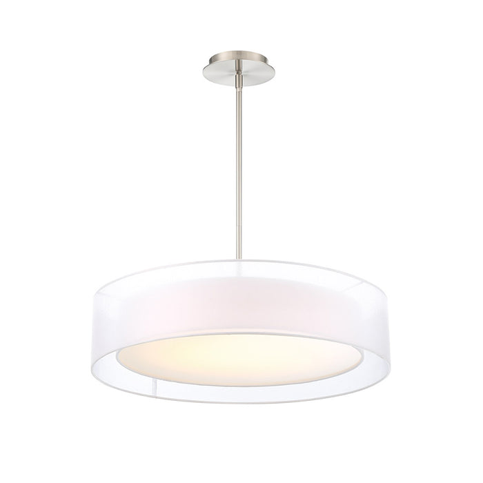 Modern Forms PD-16824-BN LED Pendant, Brushed Nickel