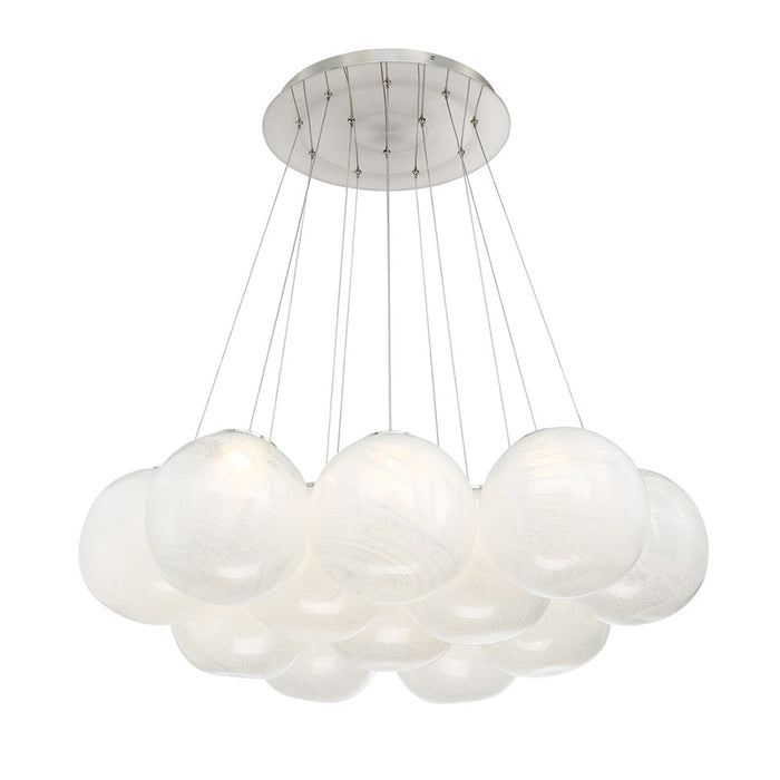 Modern Forms PD-28812-BN LED Chandelier, Brushed Nickel