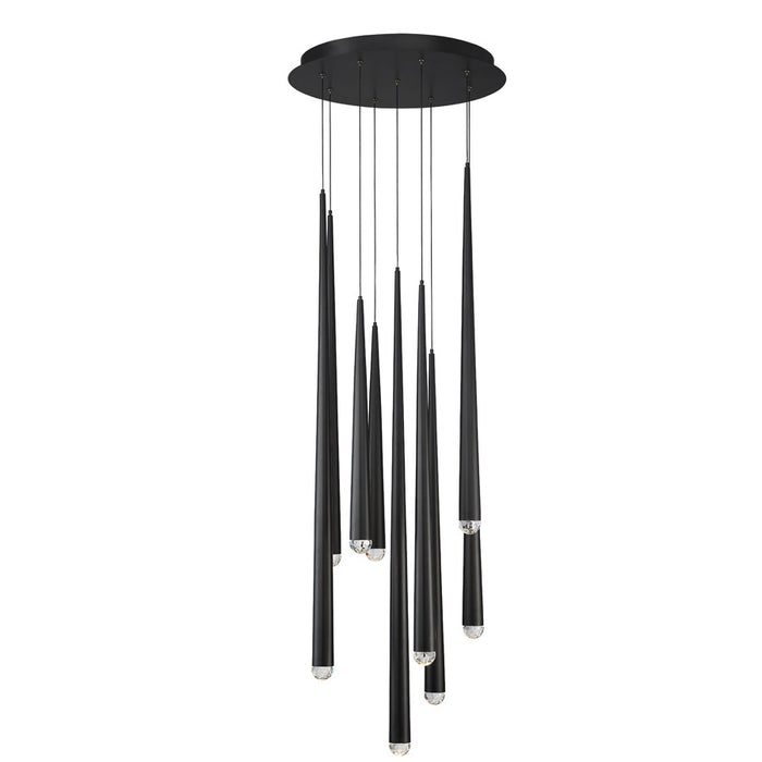 Modern Forms PD-41709R-BK LED Pendant, Black