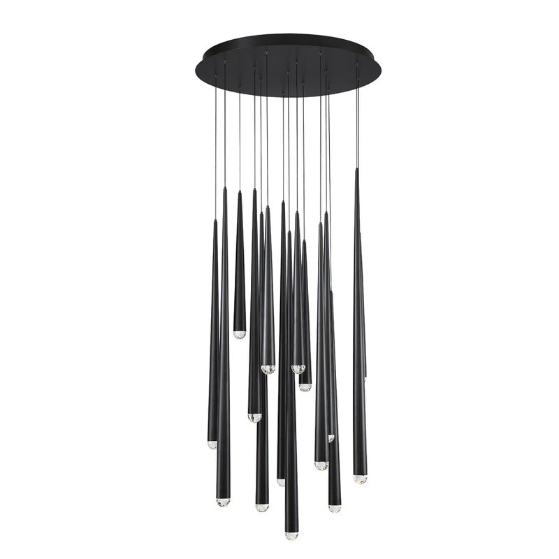 Modern Forms PD-41715R-BK LED Pendant, Black