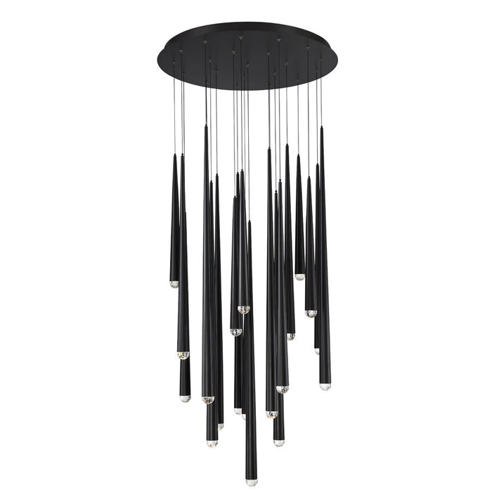 Modern Forms PD-41721R-BK LED Pendant, Black