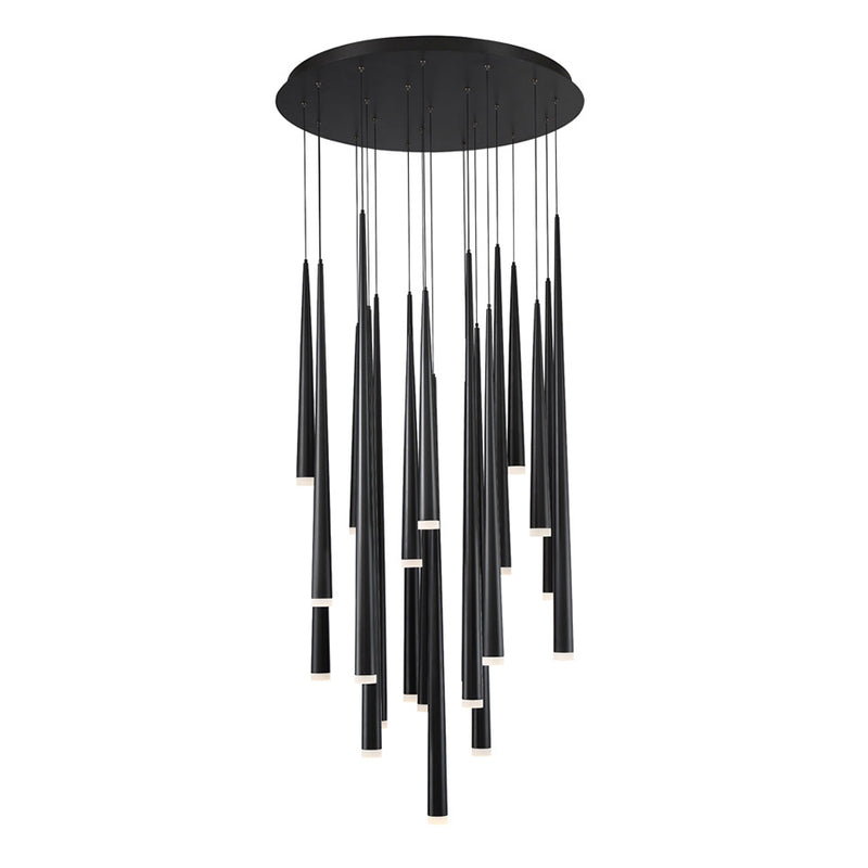 Modern Forms PD-41821R-BK LED Pendant, Black
