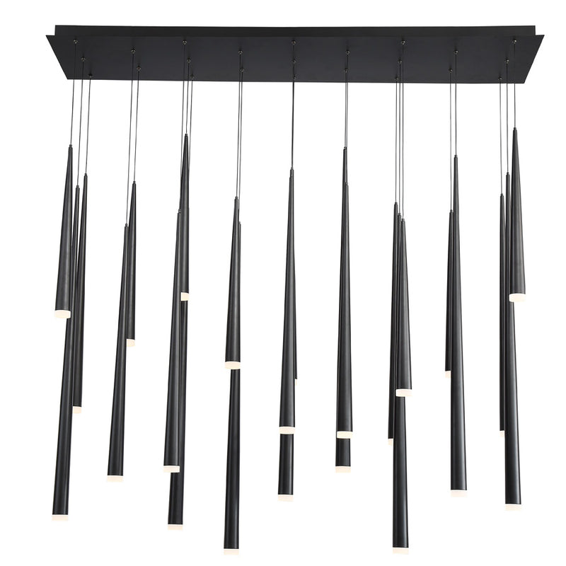 Modern Forms PD-41823L-BK LED Pendant, Black