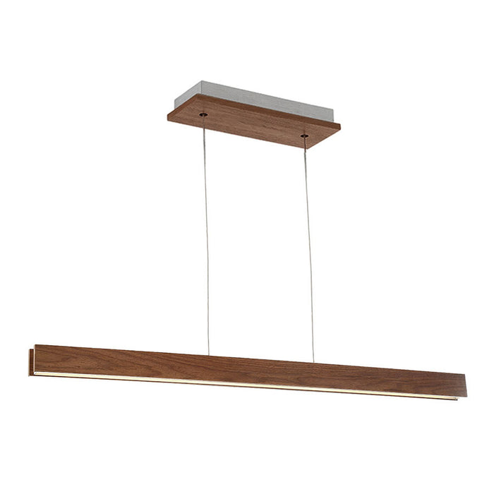 Modern Forms PD-58756-DW LED Linear Pendant, Dark Walnut