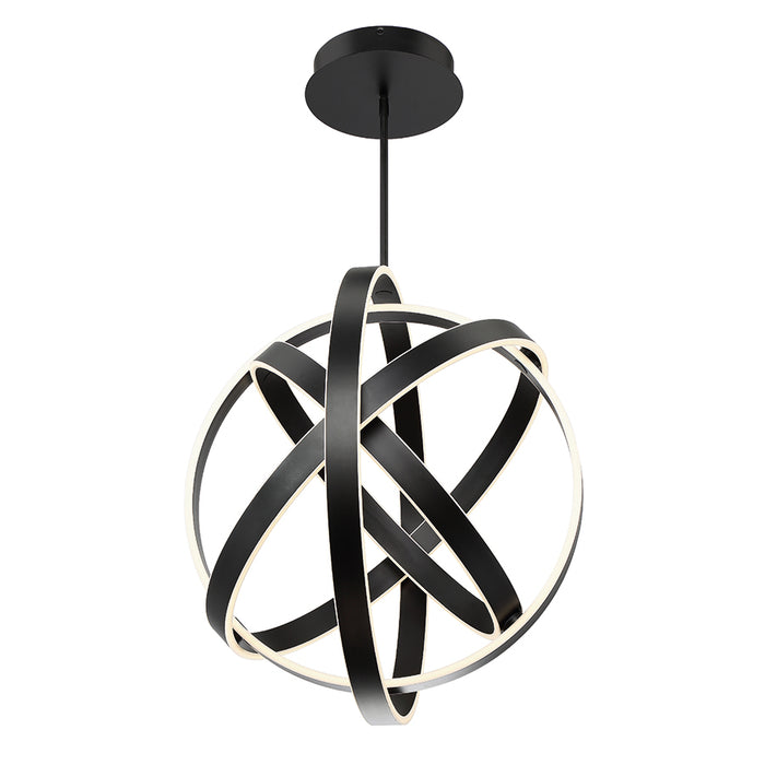 Modern Forms PD-61728-BK LED Chandelier, Black