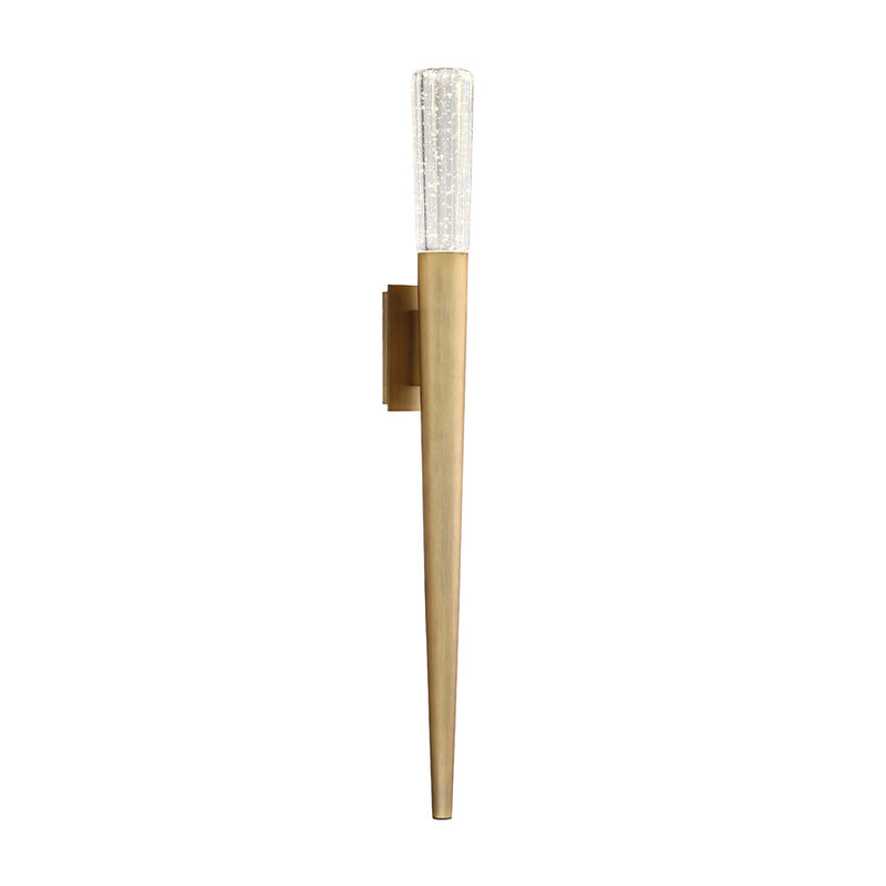 Modern Forms WS-10830-AB LED Wall Sconce, Aged Brass