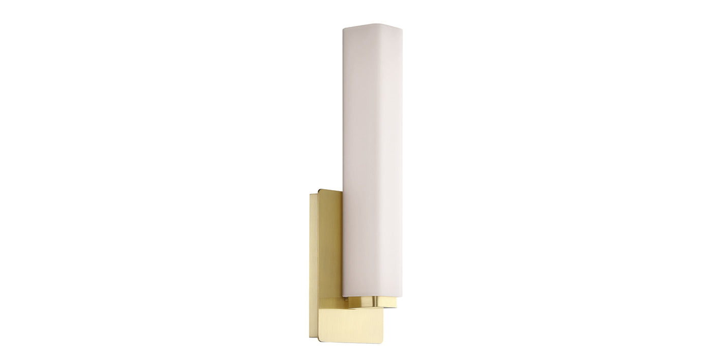 Modern Forms WS-3111-BR LED Bath Light, Brushed Brass