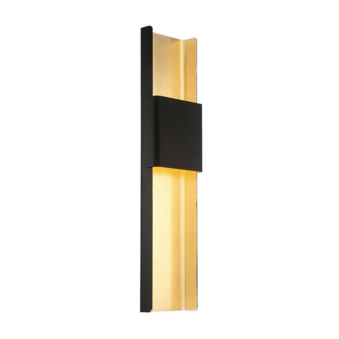 Modern Forms WS-40832-BZ/GL LED Wall Sconce, Bronze & Gold Leaf