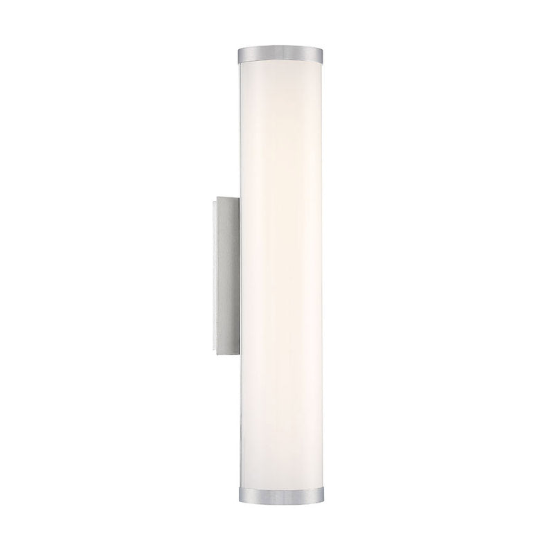 Modern Forms WS-W12824-30-AL LED Outdoor Wall Sconce, Brushed Aluminum