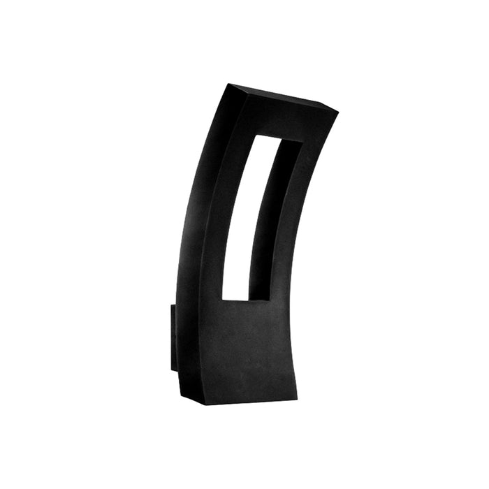 Modern Forms WS-W2216-BK LED Outdoor Wall Sconce, Black