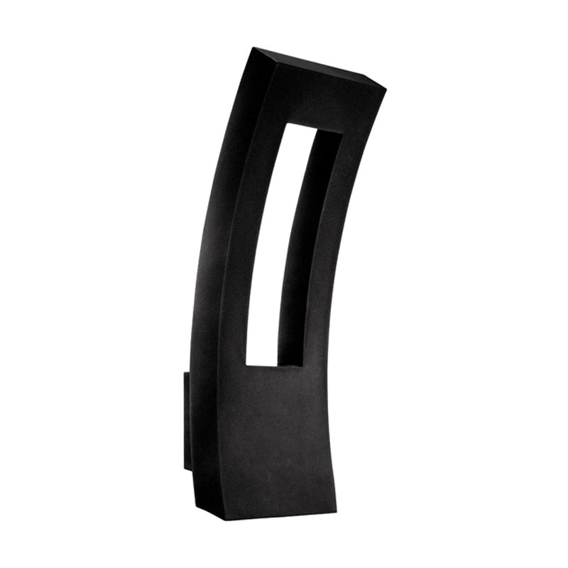 Modern Forms WS-W2223-BK LED Outdoor Wall Sconce, Black