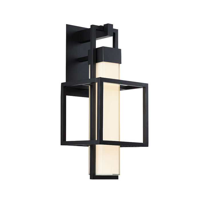 Modern Forms WS-W48823-BK LED Outdoor Wall Sconce, Black