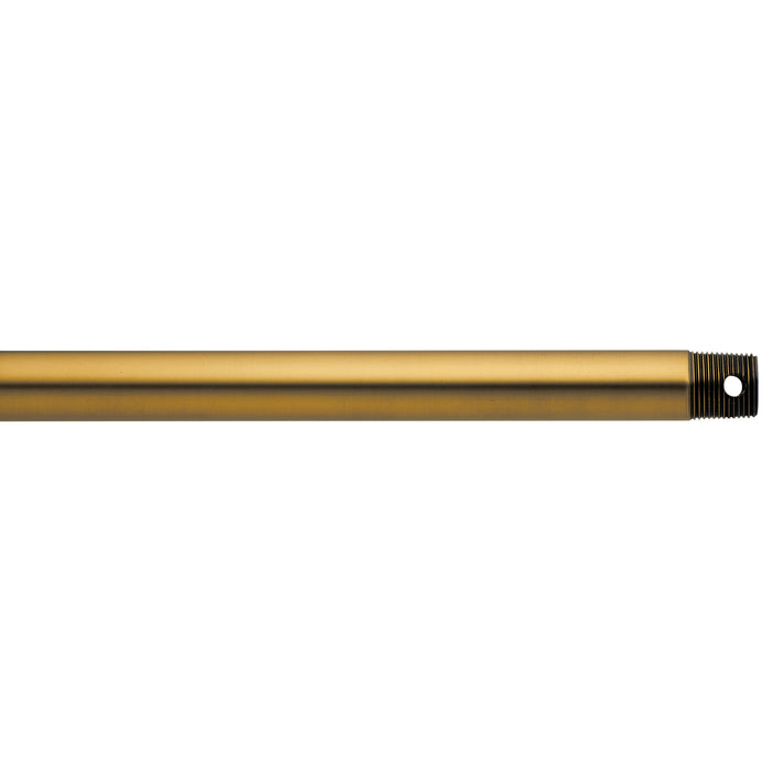 Kichler 360001BAB Fan Down Rod, Burnished Antique Brass