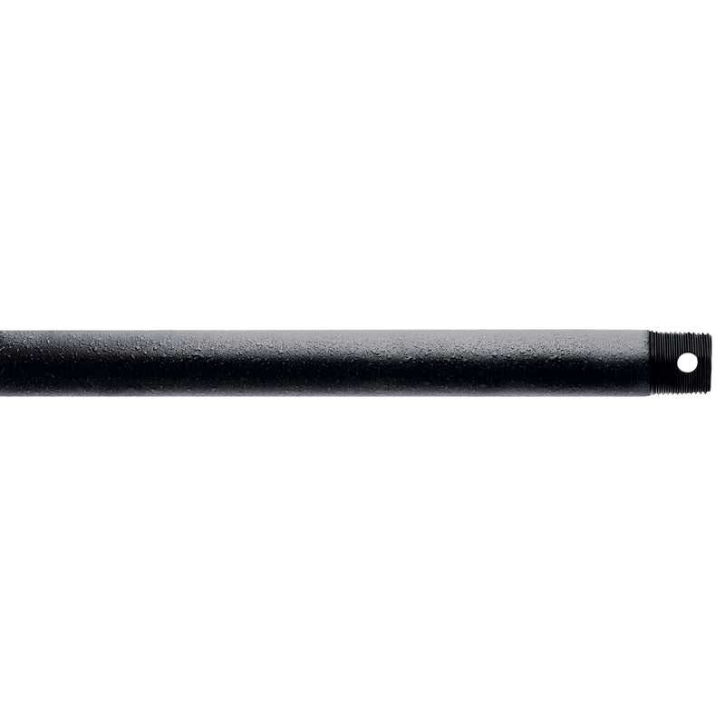 Kichler 360001DBK Fan Down Rod, Distressed Black