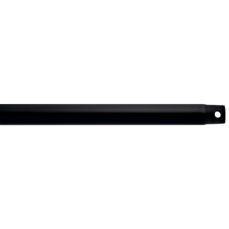 Kichler 360002SBK Fan Down Rod, Satin Black