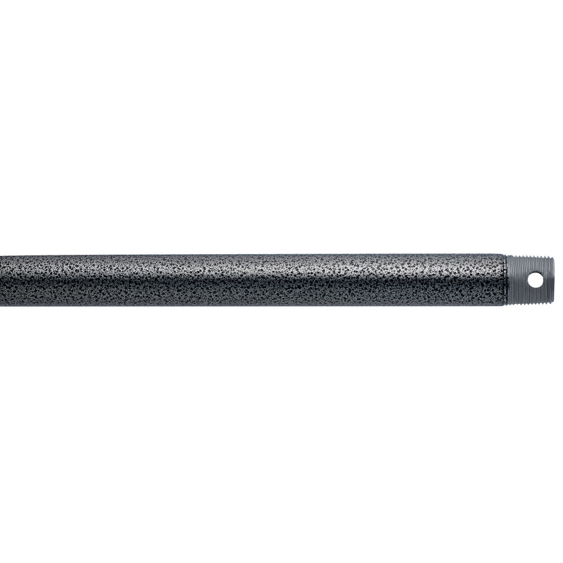 Kichler 360002WSP Fan Down Rod, Weathered Steel Powder Coat