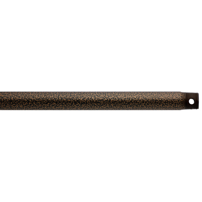 Kichler 360003WCP Fan Down Rod, Weathered Copper Powder Coat