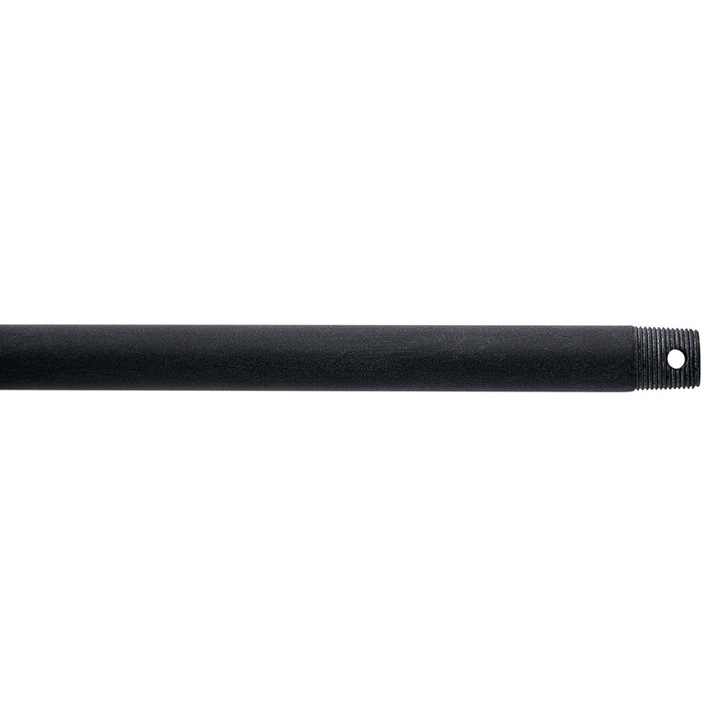 Kichler 360003WZC Fan Down Rod, Weathered Zinc