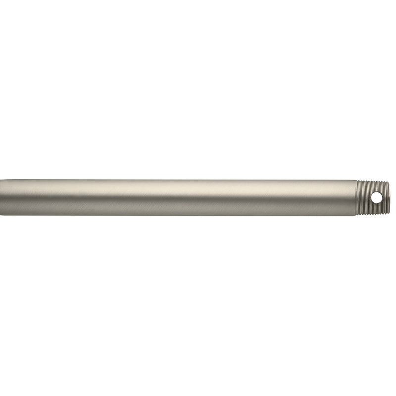 Kichler 360006NI Fan Down Rod, Brushed Nickel