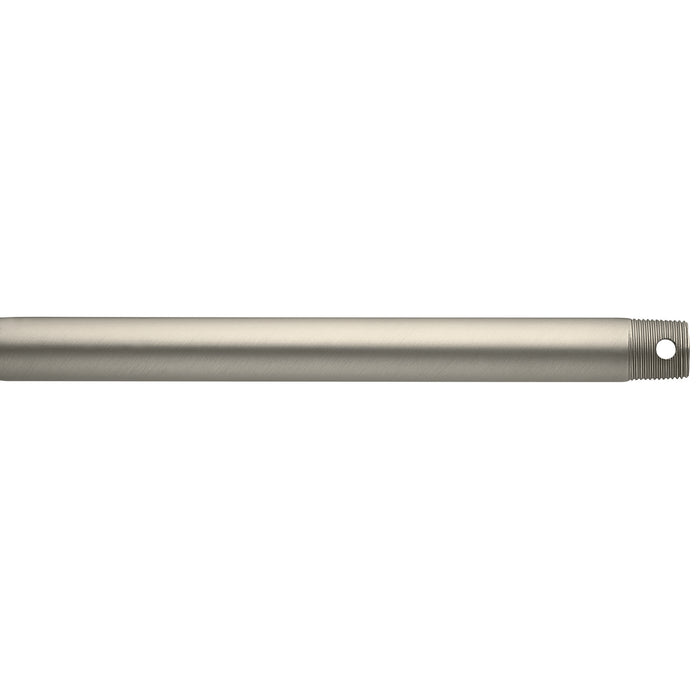 Kichler 360006NI Fan Down Rod, Brushed Nickel