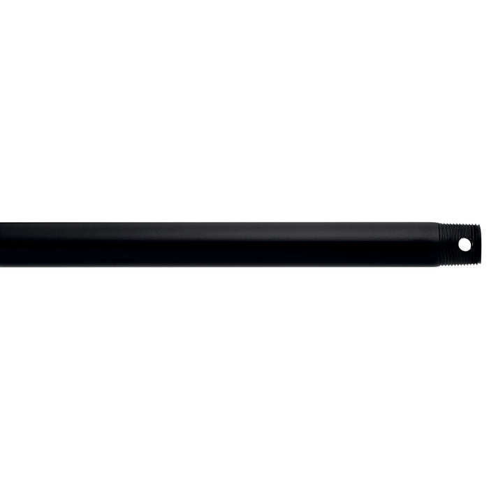 Kichler 360006SBK Fan Down Rod, Satin Black