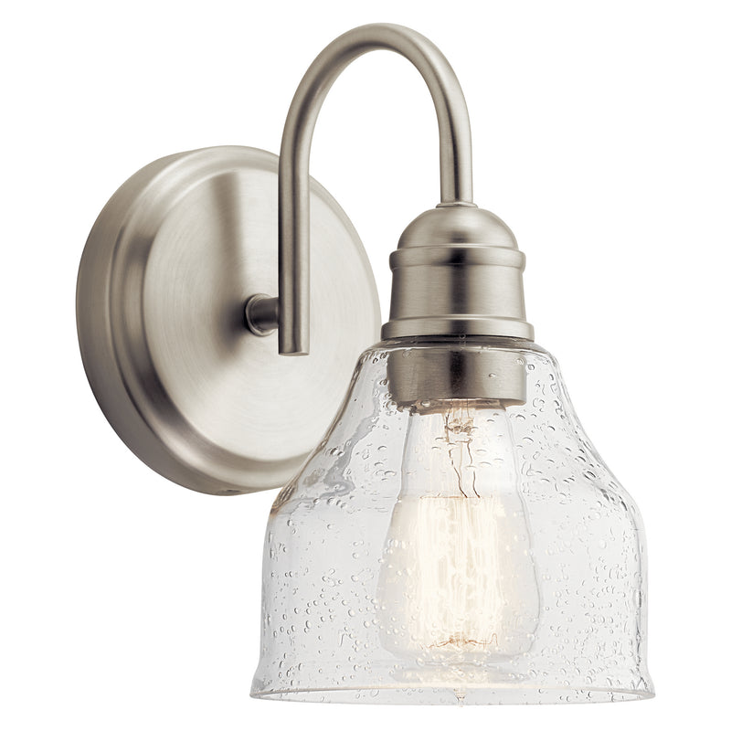 Kichler 45971NI One Light Wall Sconce, Brushed Nickel