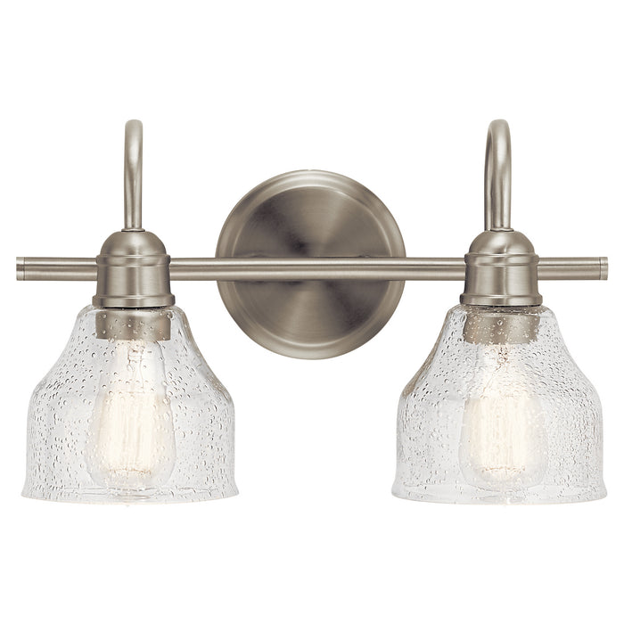 Kichler 45972NI Two Light Bath, Brushed Nickel