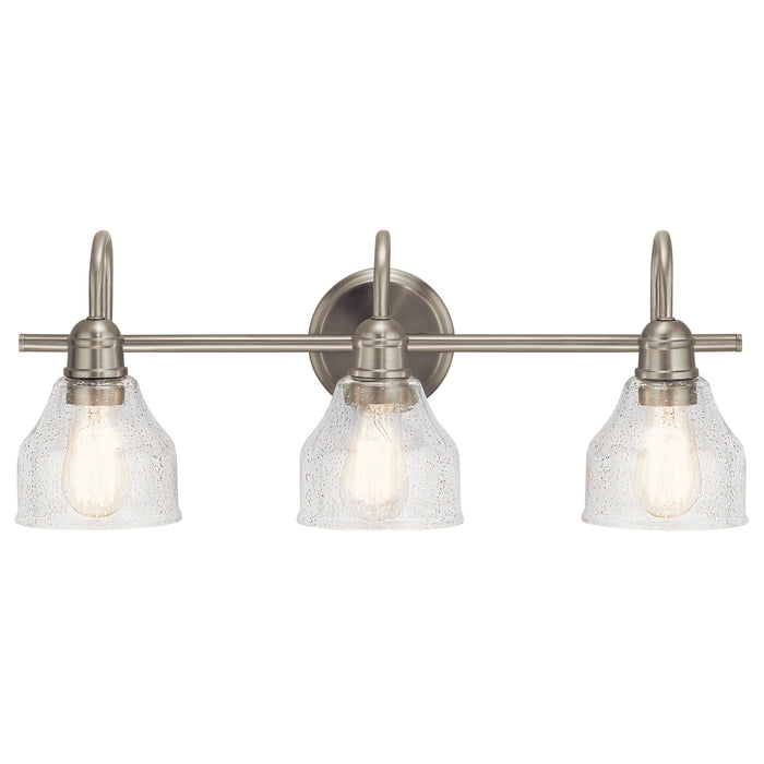 Kichler 45973NI Three Light Bath, Brushed Nickel