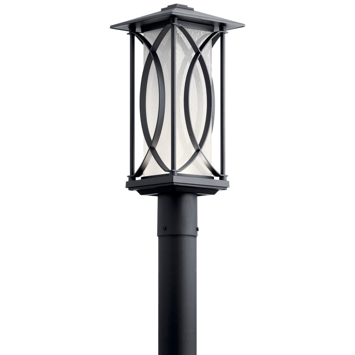 Kichler 49976BKTLED LED Outdoor Post Mount, Textured Black