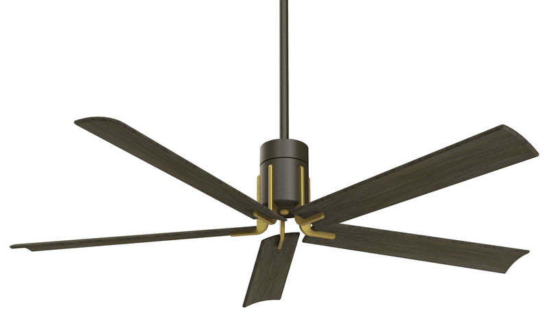 Minka Aire F684L-ORB/TB 60" Ceiling Fan, Oil Rubbed Bronze/Toned Brass
