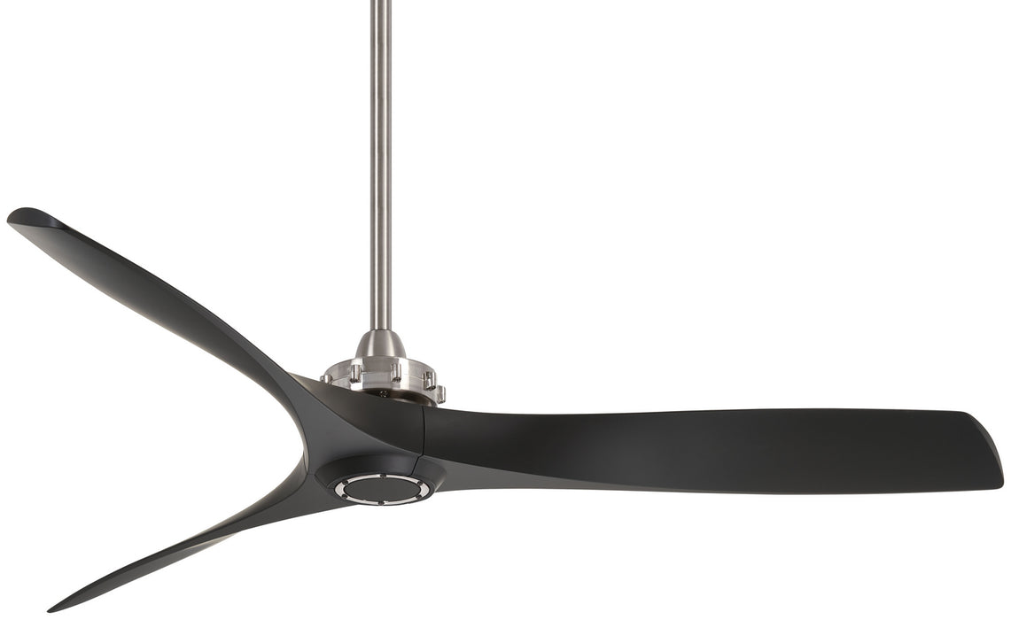 Minka Aire F853-BN/CL 60" Ceiling Fan, Brushed Nickel/Coal