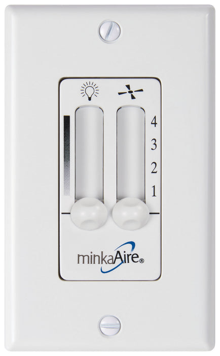 Minka Aire WC110L Wall Mount Fan Control, White