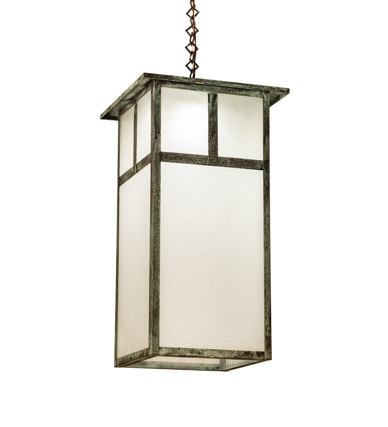 Meyda Tiffany 192352 LED Pendant, Craftsman Verdi