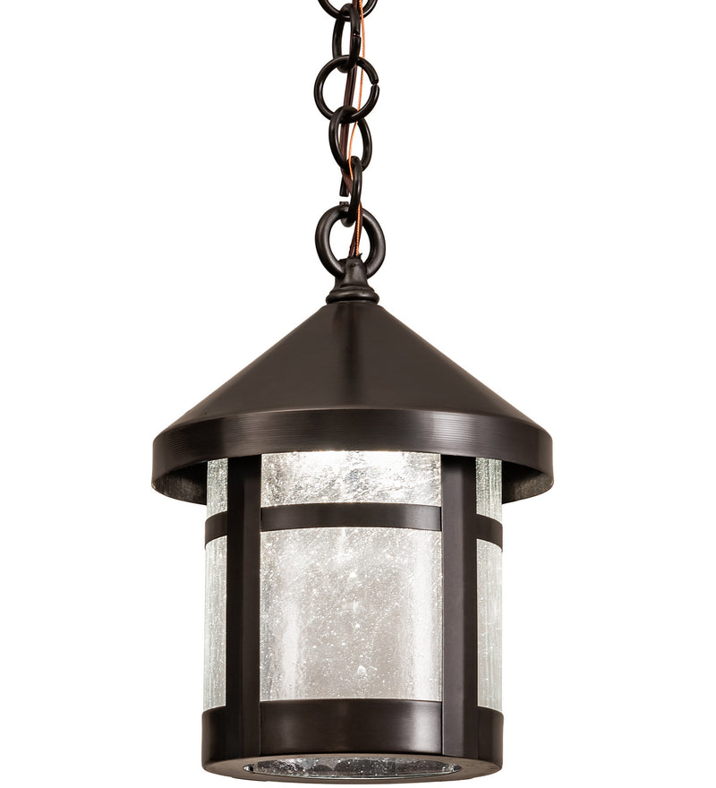 Meyda Tiffany 192353 LED Mini Pendant, Craftsman Brown