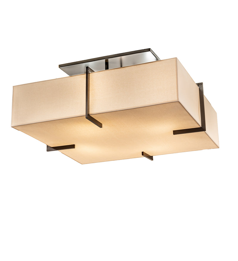 Meyda Tiffany 198771 LED Flushmount, Timeless Bronze